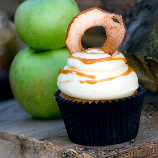 Toffee Apple Cupcakes