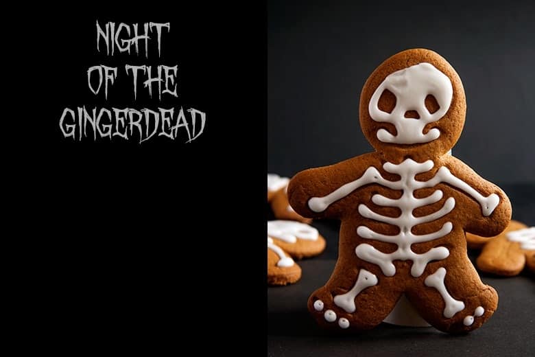 They're creepy and kooky, and all together... cuties! How could you not resist these adorable Halloween Gingerbread Men for the spookiest night of the year