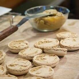 Crumbs and Corkscrews - Le Manoir Raymond Blanc Cookery School - Patisserie Class - Liquorice Macaroons