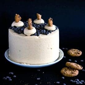 CCrumbs and Corkscrews - Browned Butter Chocolate Chip Cookie Dough Layer Cake