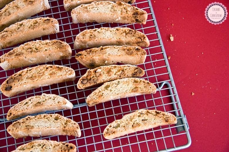Did you know biscotti means twice baked? You'll love baking these gingerbread white chocolate biscotti for gifts or just keeping to yourself and dunking in your coffee. Grab the recipe... 