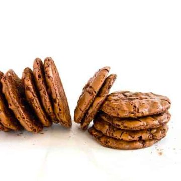 Chocolate Brownie Cookies - Featured