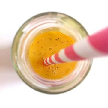 Crumbs and Corkscrews - Mango, Passionfruit and Nectarine Smoothie