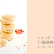 Strawberry Split Macarons - Crumbs & Corkscrews
