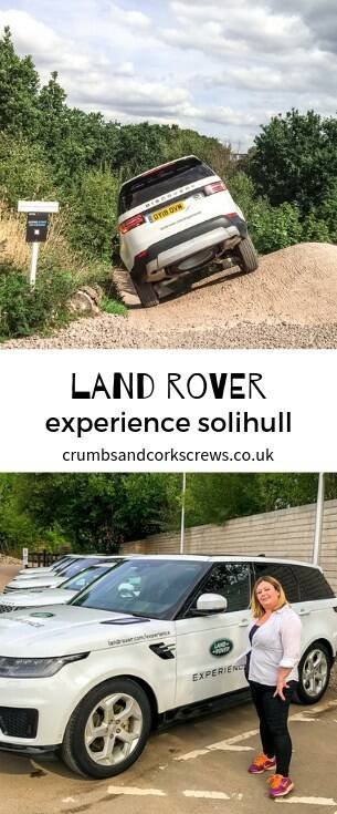 Putting the Range Rover through its paces on the historical Jungle Trial at the Land Rover Experience, Solihull - it's more than the school run deserves!