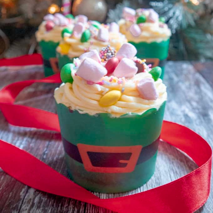 Buddy the Elf Cupcakes