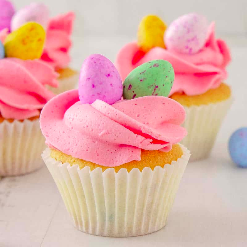 Easter Mini Egg Cupcakes