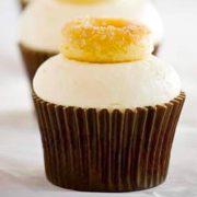 Cinnamon Doughnut Coffee Cupcake