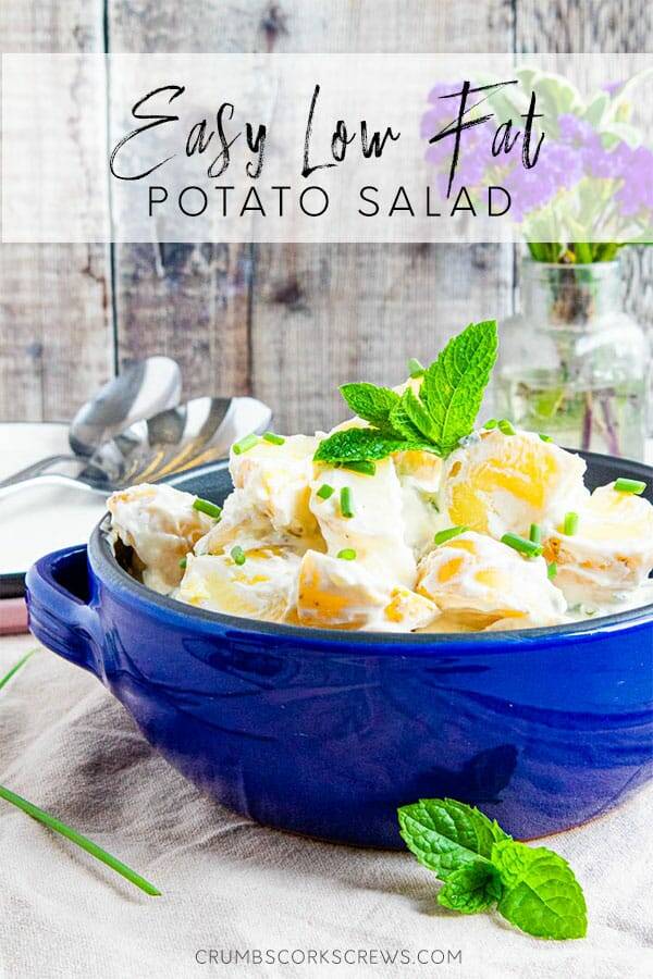 Easy Low Fat Potato Salad | Crumbs & Corkscrews