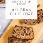 All Bran Fruit Loaf - Pinterest