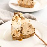 No Bake Crunchie Cheesecake - Featured