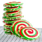 Christmas Pinwheel Cookies