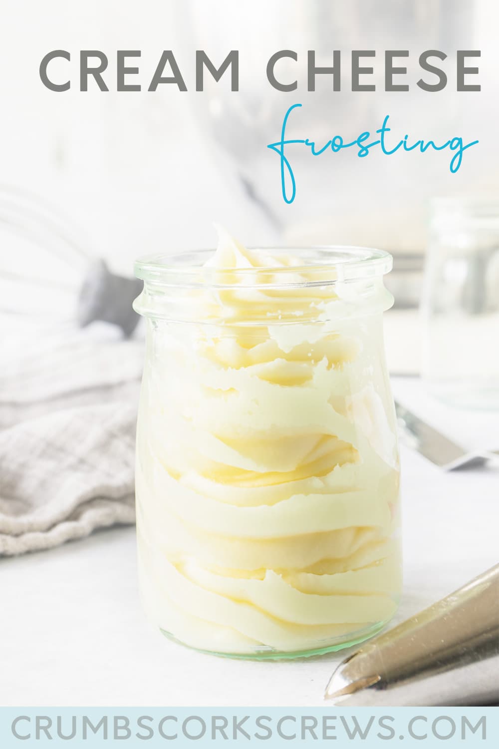 Cream Cheese Frosting - Pinterest Image