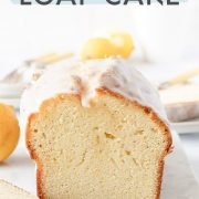 Lemon Drizzle Loaf Cake - Pinterest Image