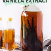 Homemade Vanilla Extract - Pinterest Image