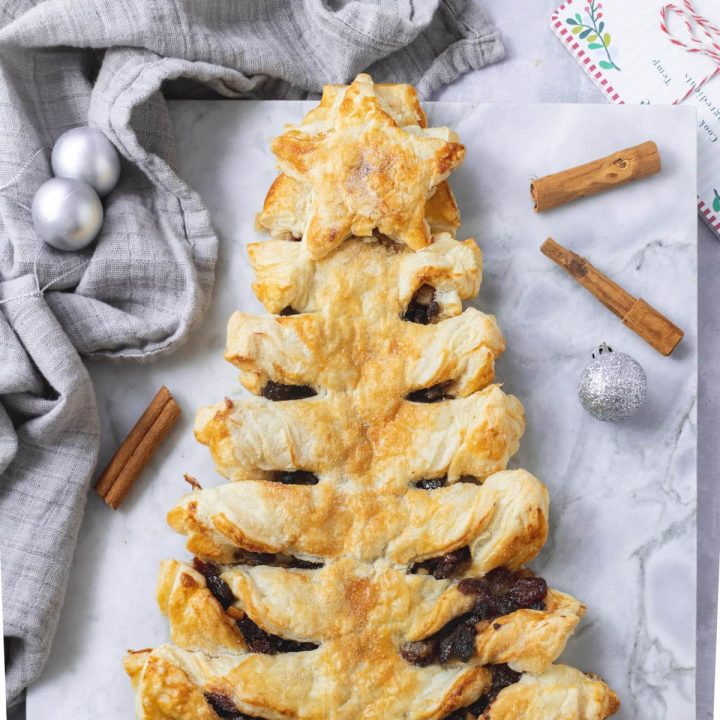Puff Pastry Christmas Tree - Featured
