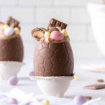 Easter Chocolate Egg Mousse - Featured