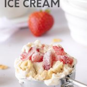 Strawberry Cheesecake Ice Cream - Pin