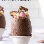 Easter Egg Chocolate Mousse - Pinterest Image