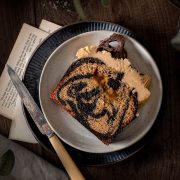 Chocolate Caramel Loaf Cake - Featured